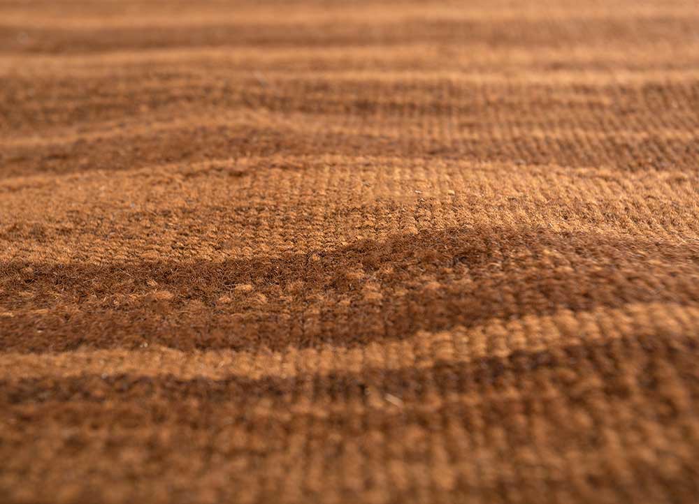 nayaab beige and brown wool flat weaves Rug - CloseUp nayaab beige and brown wool flat weaves Rug - CloseUp