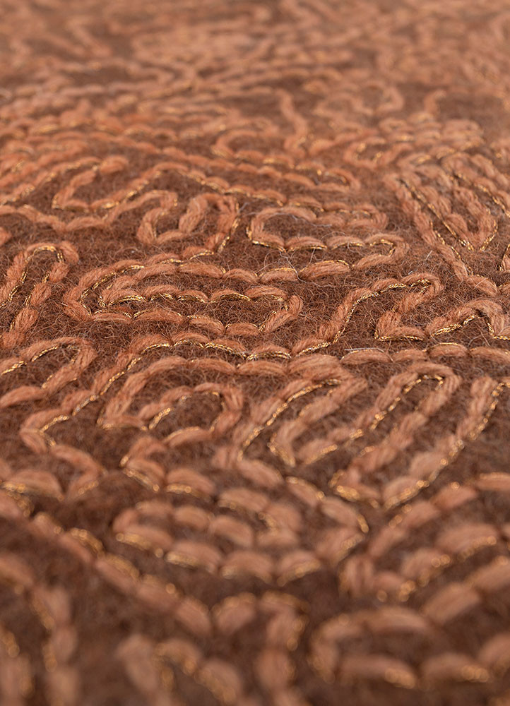 wall art beige and brown wool wall art WALL ART & TAPESTRY - CloseUp