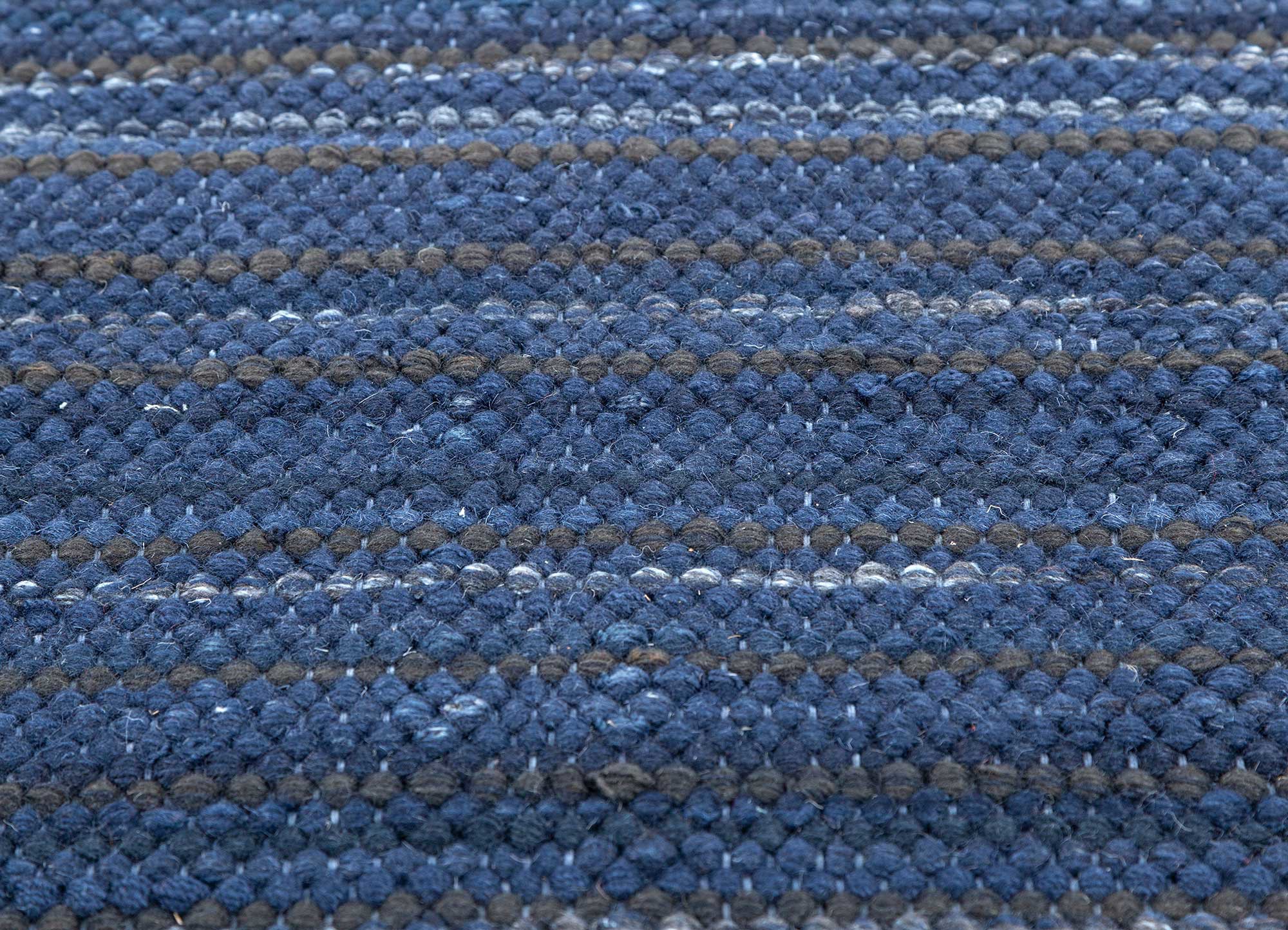 Abrash Blue Flat Weaves Wool Rugs-Adwl-13100-Jaipur Rugs US