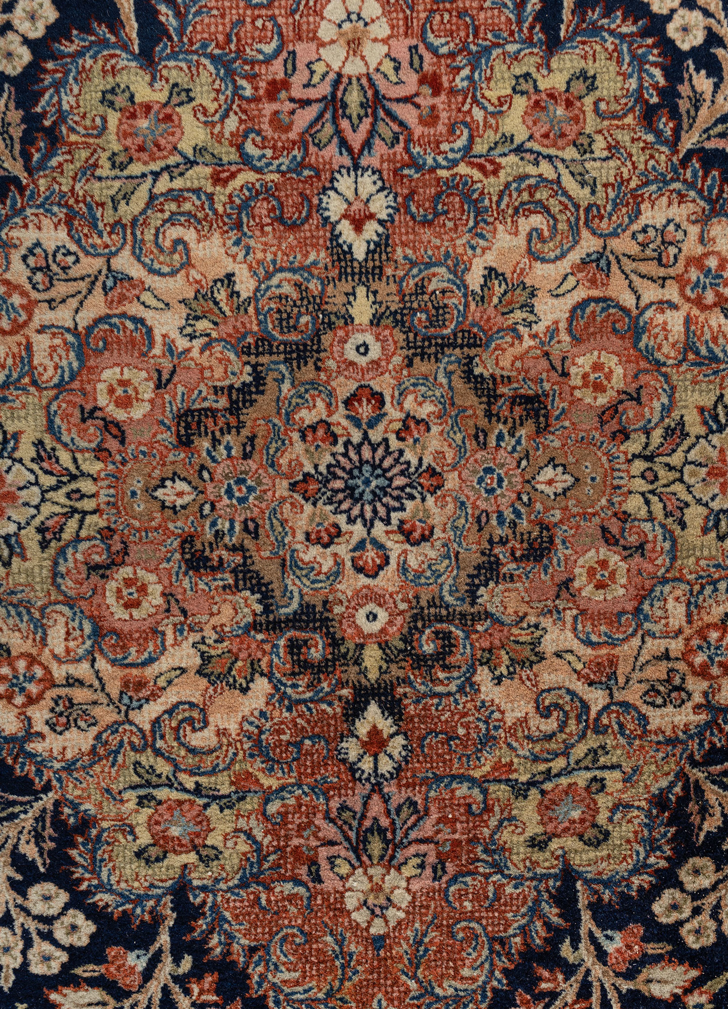 Aalam Blue Hand Knotted Wool Rugs-Pae-6466-Jaipur Rugs ZA