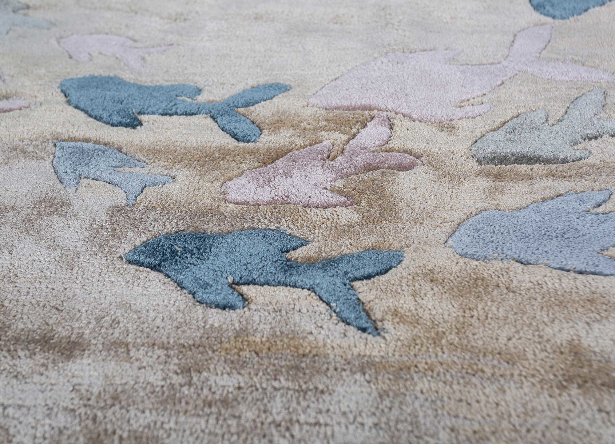 Conveti Rug Confetti Gold Hand Tufted Viscose Rugs-Tra-14852-Jaipur Rugs ZA