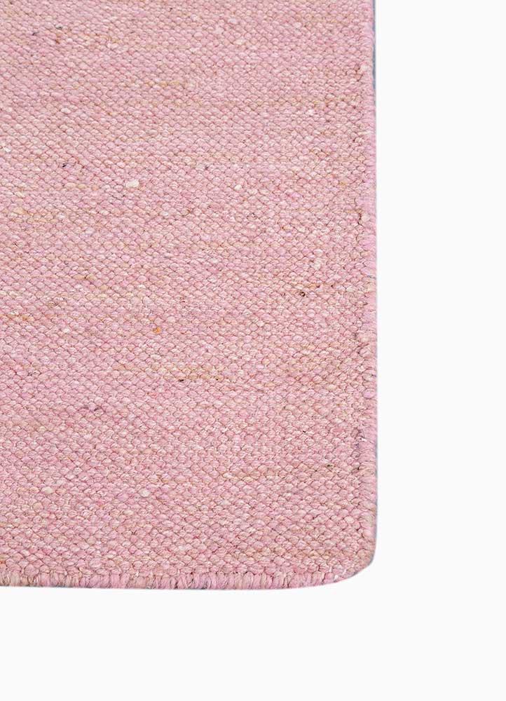 daaira red and orange wool flat weaves Rug - Corner daaira red and orange wool flat weaves Rug - Corner