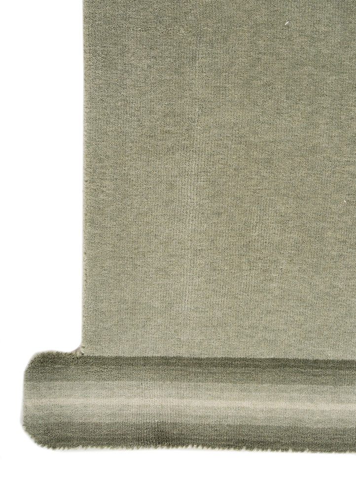 jean green wool hand loom Rug - Corner jean green wool hand loom Rug - Corner