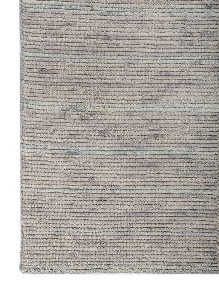 saga blue wool hand loom Rug - Corner saga blue wool hand loom Rug - Corner