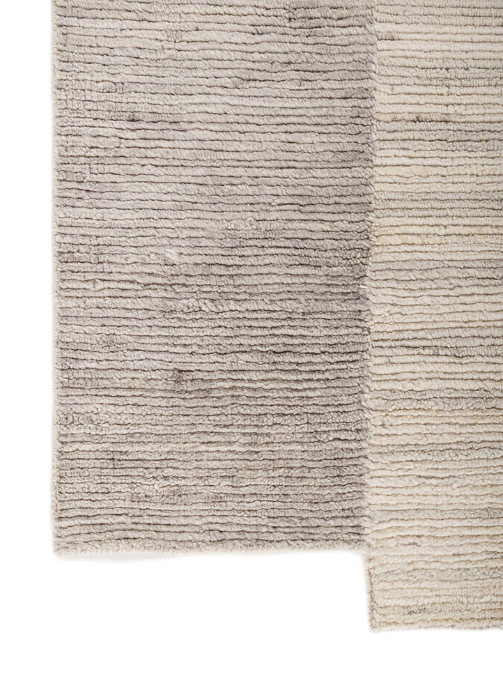 contour green wool hand loom Rug - Corner contour green wool hand loom Rug - Corner