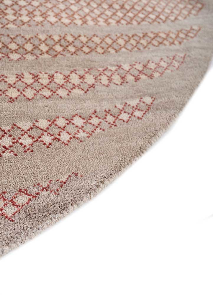 manchaha ivory wool and bamboo silk hand knotted Rug - Corner manchaha ivory wool and bamboo silk hand knotted Rug - Corner