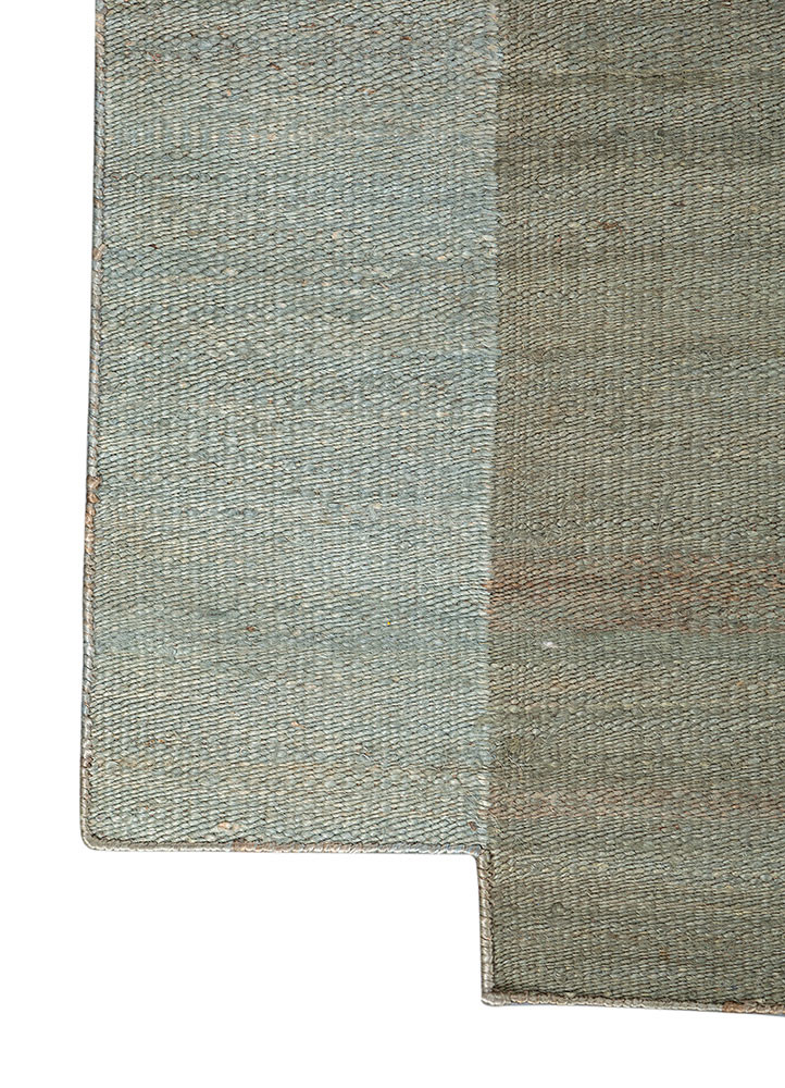 daaira beige and brown jute and hemp flat weaves Rug - Corner