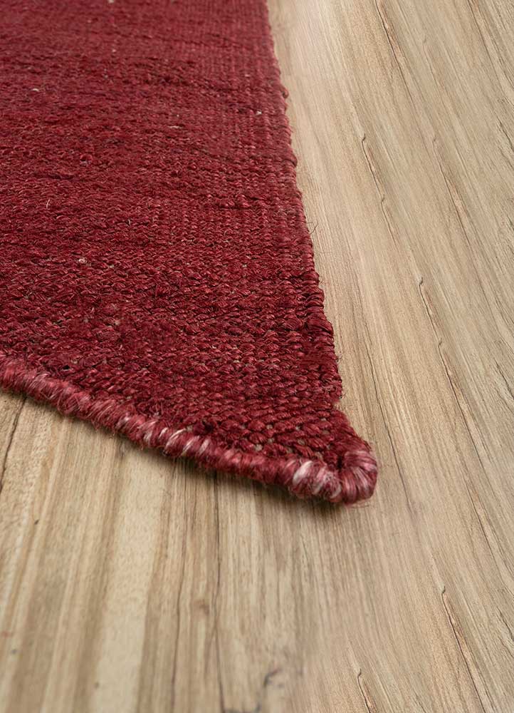 daaira red and orange jute and hemp flat weaves Rug - Corner daaira red and orange jute and hemp flat weaves Rug - Corner