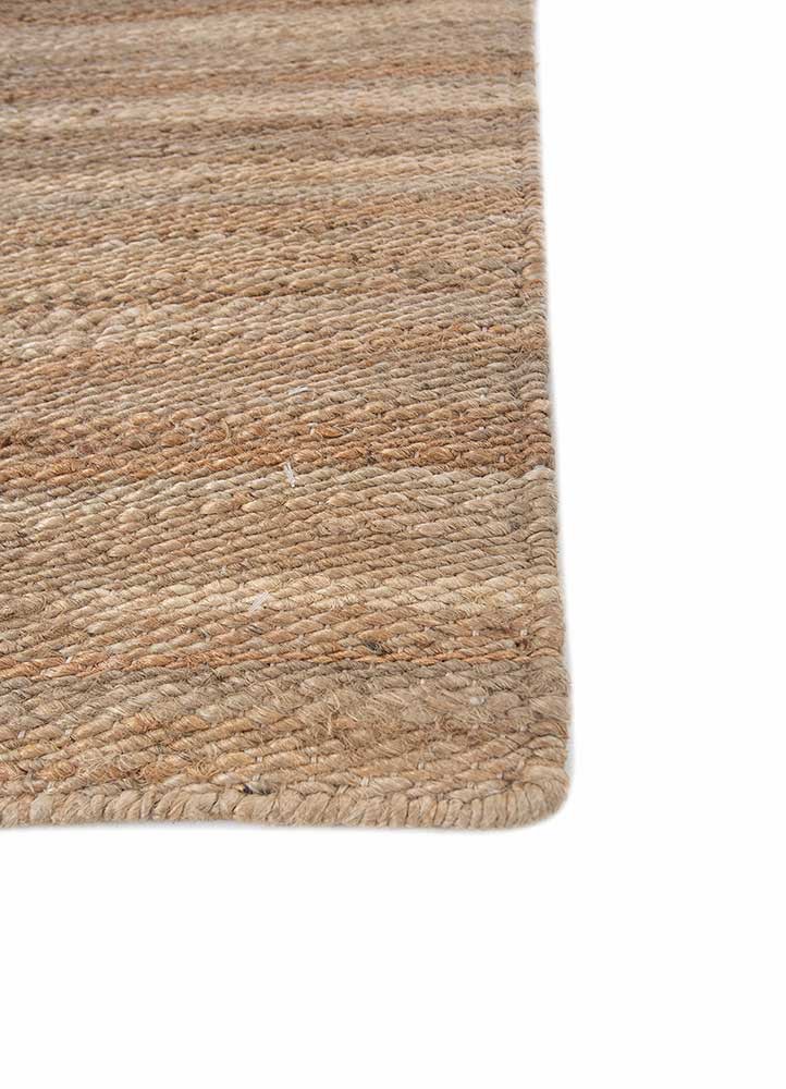 daaira ivory jute and hemp flat weaves Rug - Corner daaira ivory jute and hemp flat weaves Rug - Corner