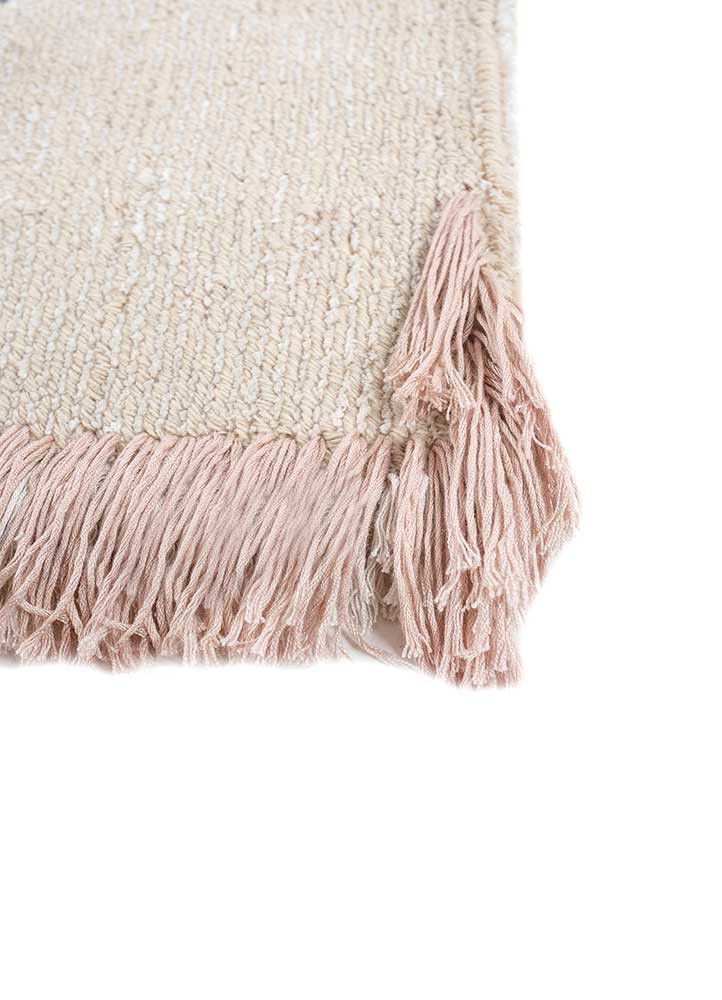 aprezo blue wool and viscose patchwork Rug - Corner aprezo blue wool and viscose patchwork Rug - Corner