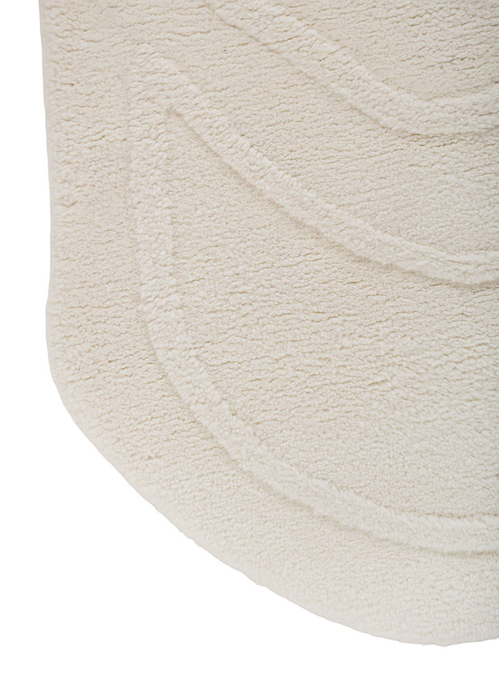 wall installation ivory wool hand tufted WALL ART & TAPESTRY - Corner wall installation ivory wool hand tufted WALL ART & TAPESTRY - Corner