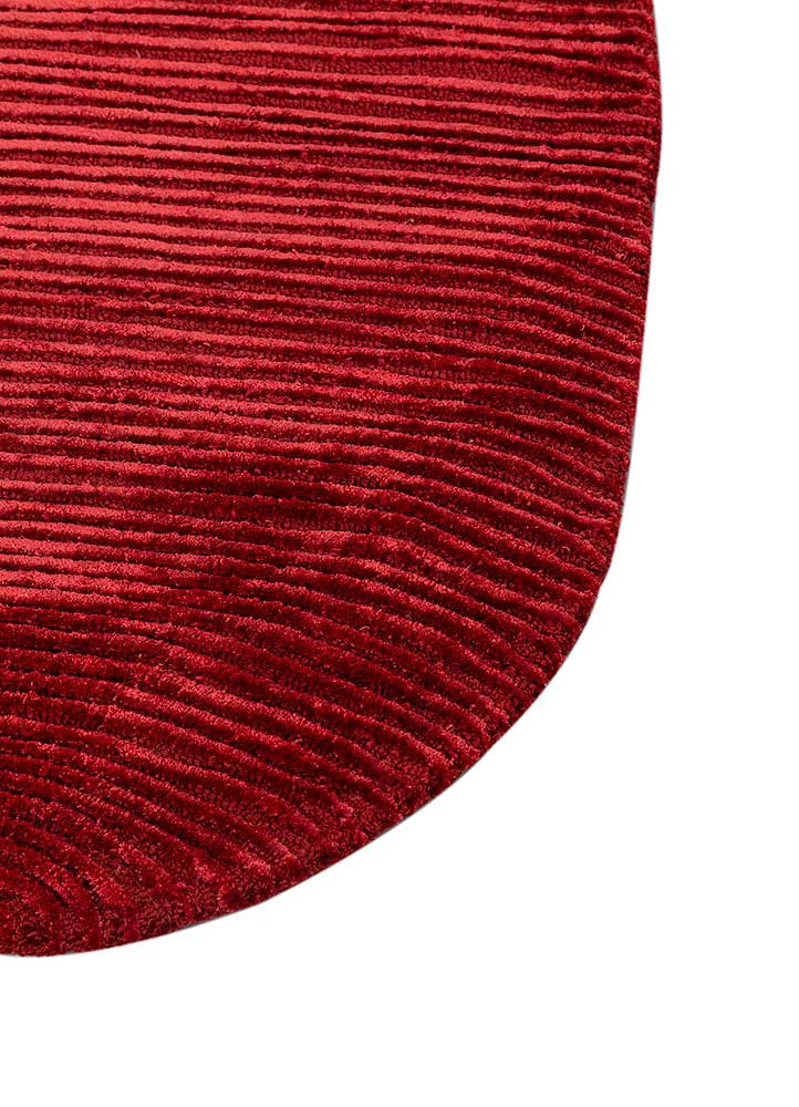 cera red and orange wool and viscose hand tufted Rug - Corner cera red and orange wool and viscose hand tufted Rug - Corner