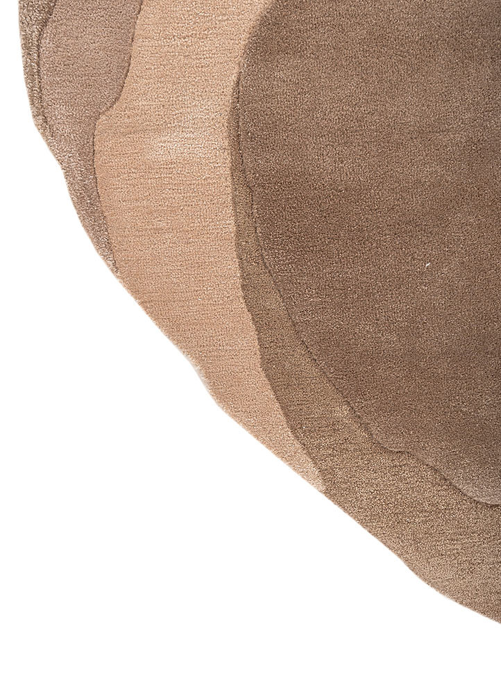 joy beige and brown wool and viscose hand tufted Rug - Corner joy beige and brown wool and viscose hand tufted Rug - Corner