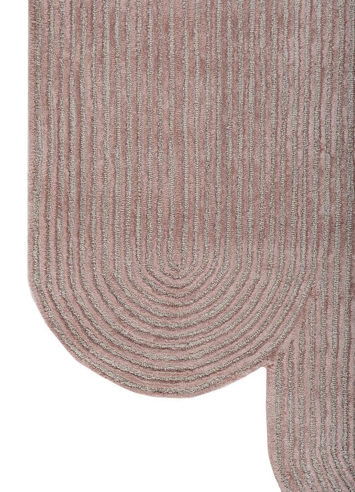 caliedo grey and black wool and viscose hand tufted Rug - Corner caliedo grey and black wool and viscose hand tufted Rug - Corner