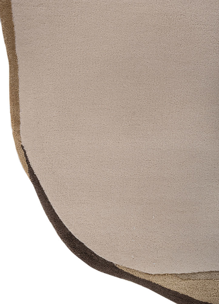 cera ivory wool and viscose hand tufted Rug - Corner cera ivory wool and viscose hand tufted Rug - Corner