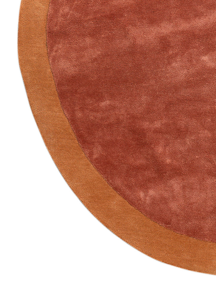 cera red and orange wool and viscose hand tufted Rug - Corner cera red and orange wool and viscose hand tufted Rug - Corner