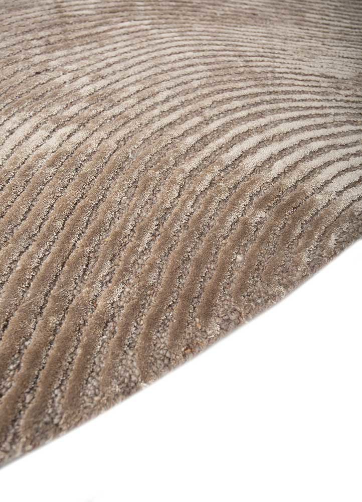 cera beige and brown wool and viscose hand tufted Rug - Corner cera beige and brown wool and viscose hand tufted Rug - Corner