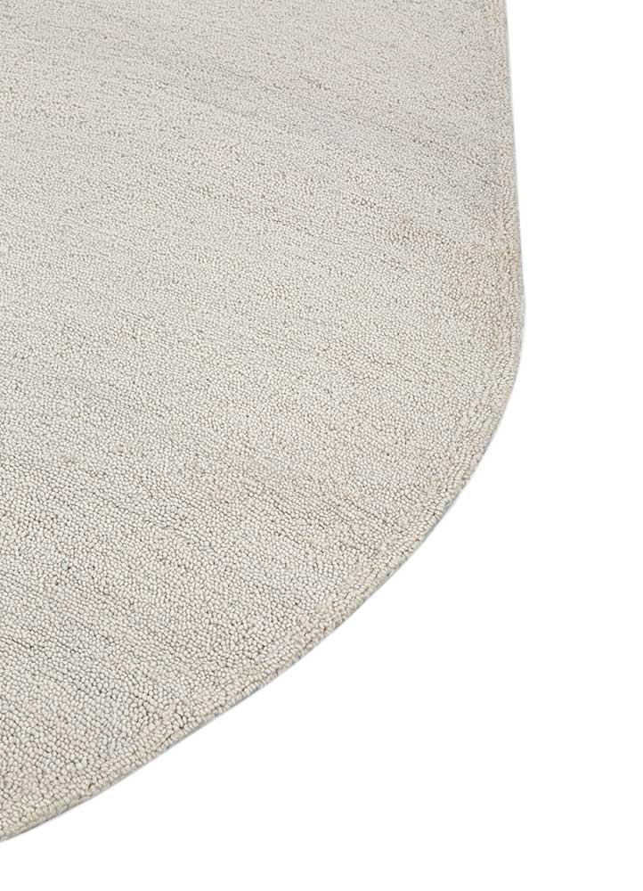 pathways ivory wool hand tufted Rug - Corner pathways ivory wool hand tufted Rug - Corner