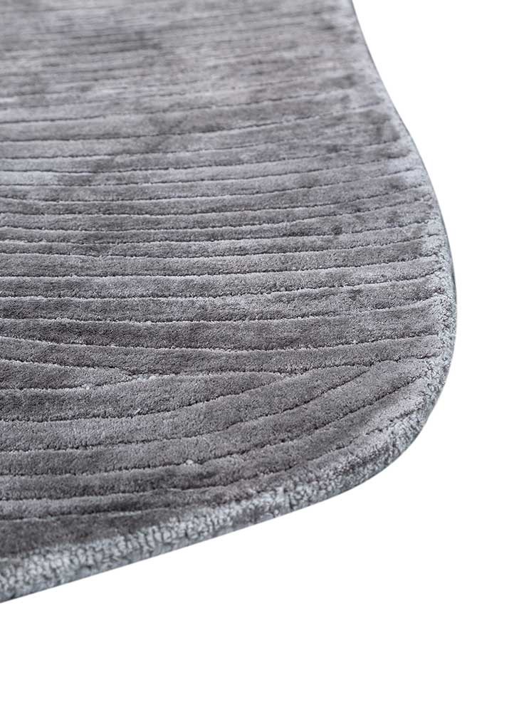 infini blue wool and viscose hand tufted Rug - Corner infini blue wool and viscose hand tufted Rug - Corner