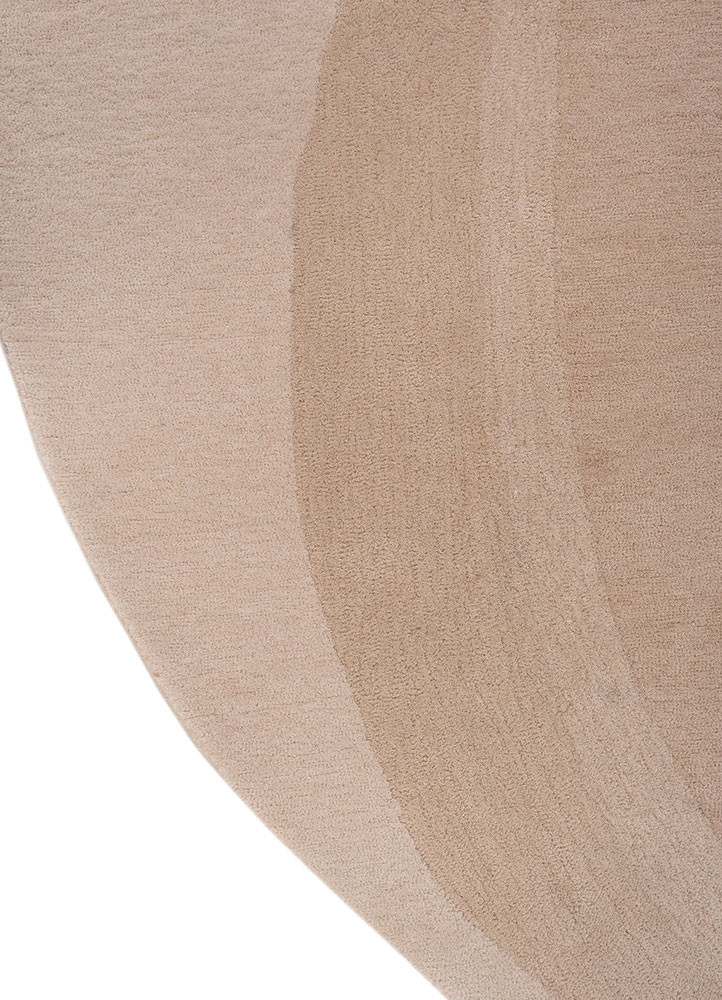 chroma pink and purple wool hand tufted Rug - Corner