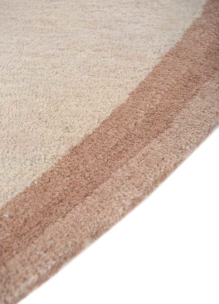 chroma beige and brown wool hand tufted Rug - Corner chroma beige and brown wool hand tufted Rug - Corner