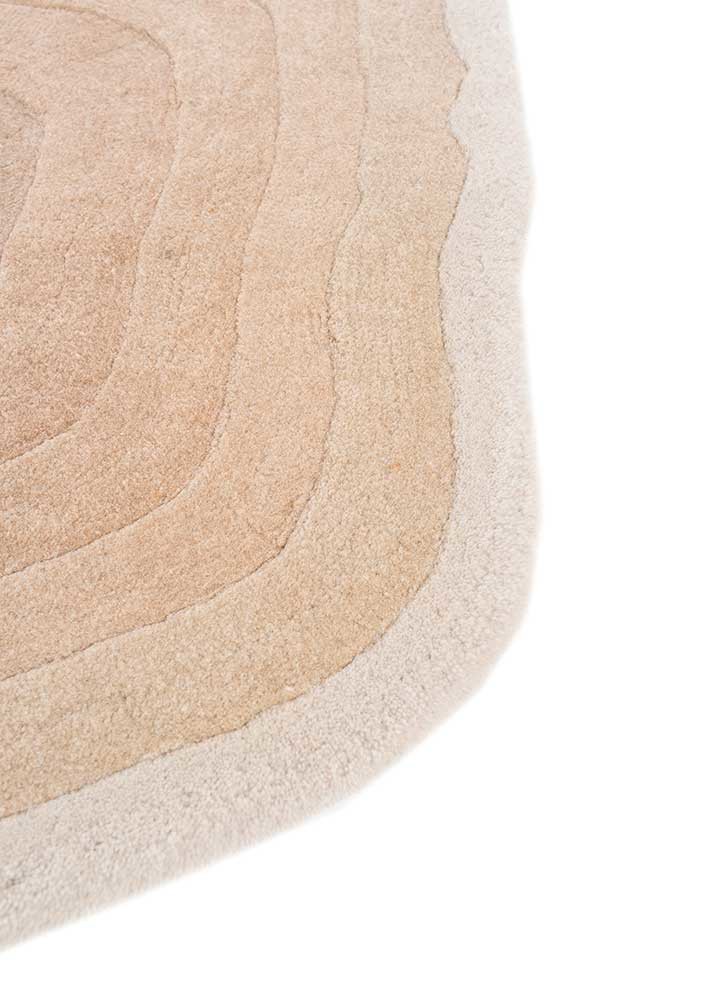 chroma red and orange wool hand tufted Rug - Corner chroma red and orange wool hand tufted Rug - Corner