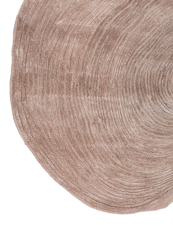 infini beige and brown wool and viscose hand tufted Rug - Corner infini beige and brown wool and viscose hand tufted Rug - Corner