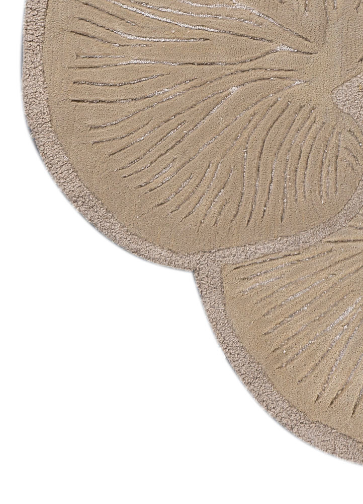 aurelia ivory wool and viscose hand tufted Rug - Corner aurelia ivory wool and viscose hand tufted Rug - Corner