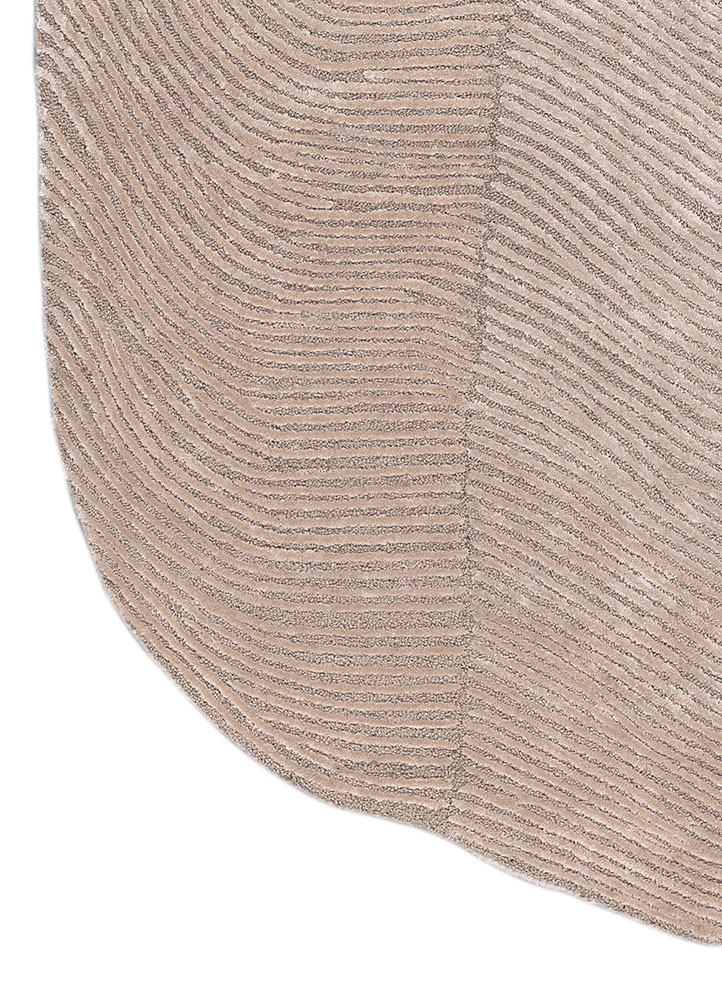 pathways green wool and viscose hand tufted Rug - Corner pathways green wool and viscose hand tufted Rug - Corner