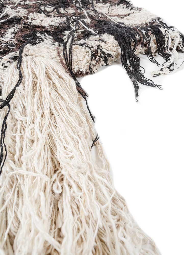 silent echoes grey and black wool wall art WALL ART & TAPESTRY - Corner