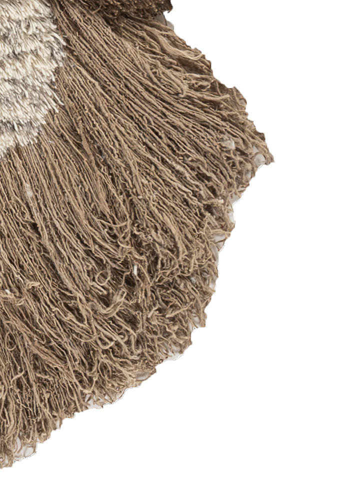 diwar beige and brown wool wall art WALL ART & TAPESTRY - Corner