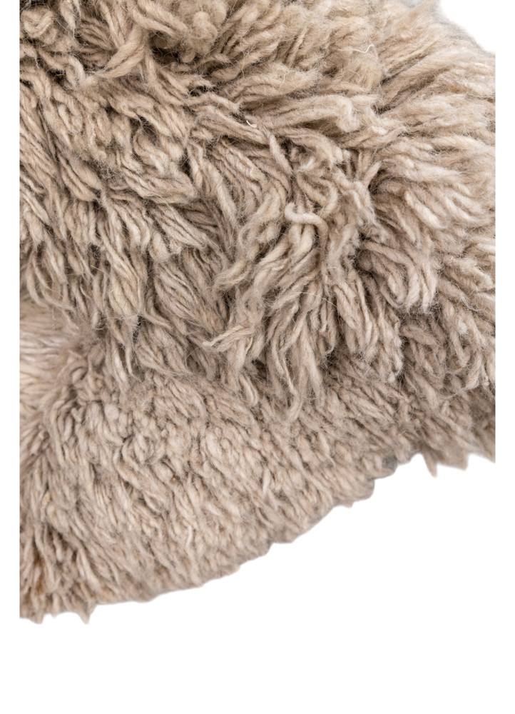 wall installation ivory wool and bamboo silk hand knotted WALL ART & TAPESTRY - Corner wall installation ivory wool and bamboo silk hand knotted WALL ART & TAPESTRY - Corner