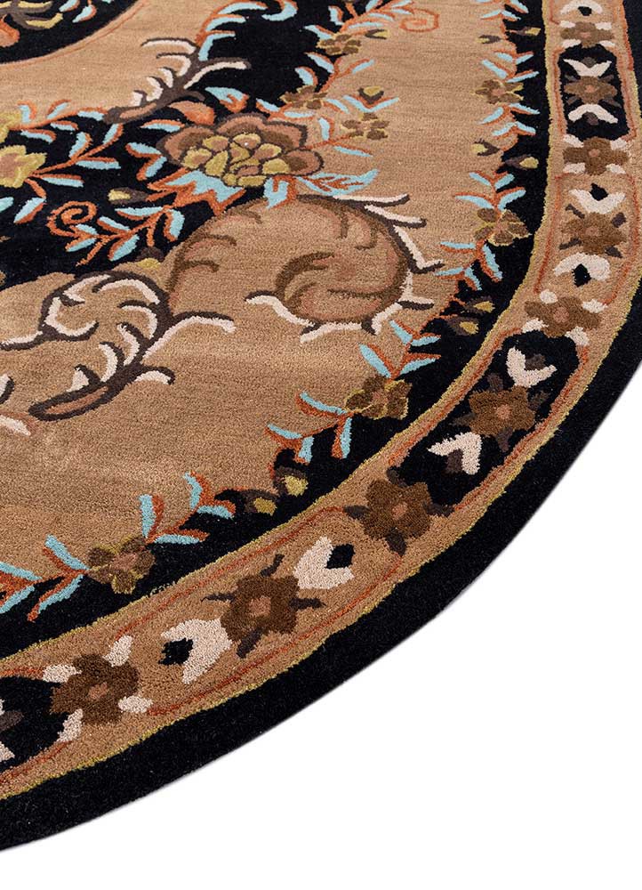 kora gold viscose hand tufted Rug - Corner kora gold viscose hand tufted Rug - Corner