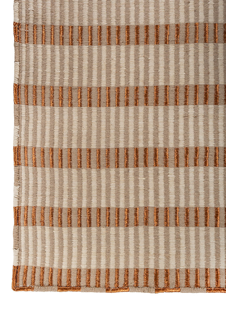 nomadic threads beige and brown jute and hemp flat weaves Rug - Corner