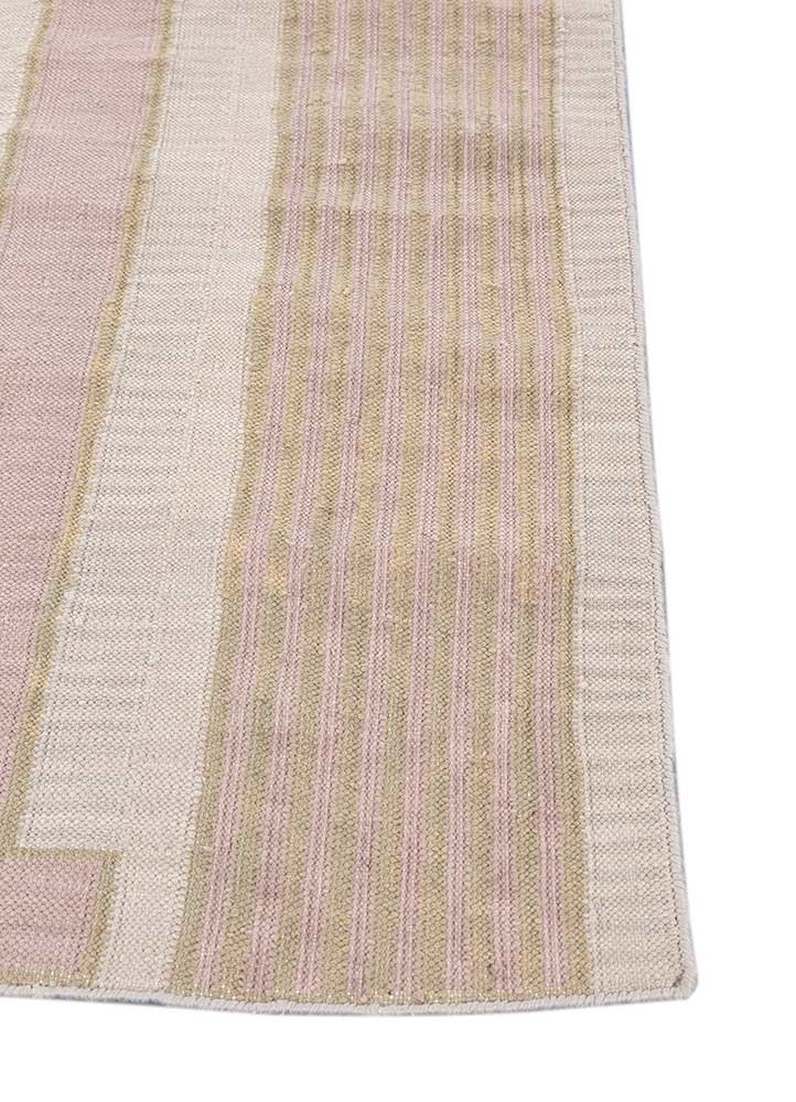 al fresco beige and brown polyester flat weaves Rug - Corner al fresco beige and brown polyester flat weaves Rug - Corner