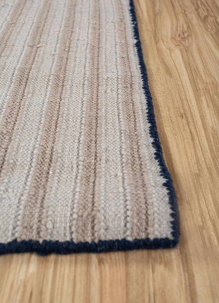 checkers grey and black wool flat weaves Rug - Corner checkers grey and black wool flat weaves Rug - Corner