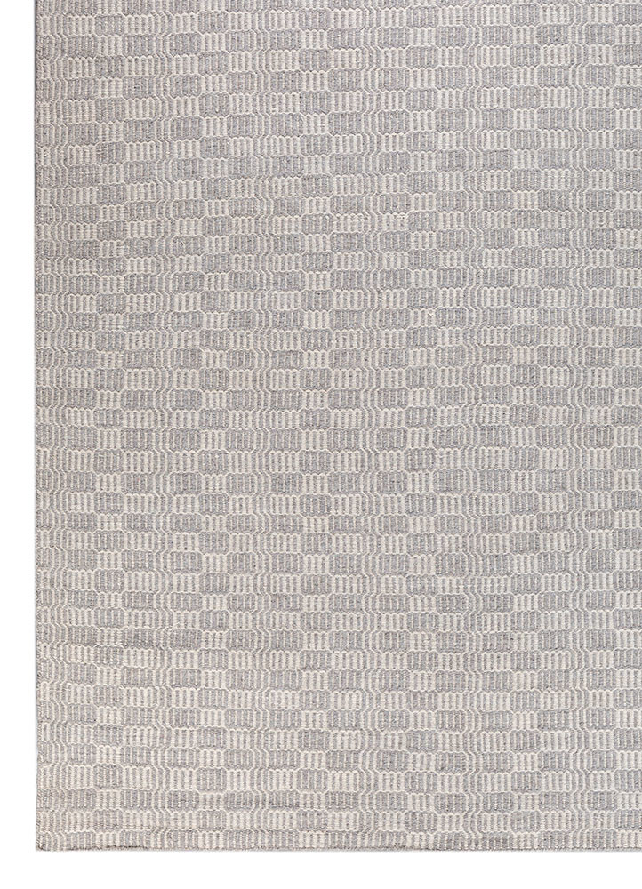 aprezo grey and black wool flat weaves Rug - Corner aprezo grey and black wool flat weaves Rug - Corner