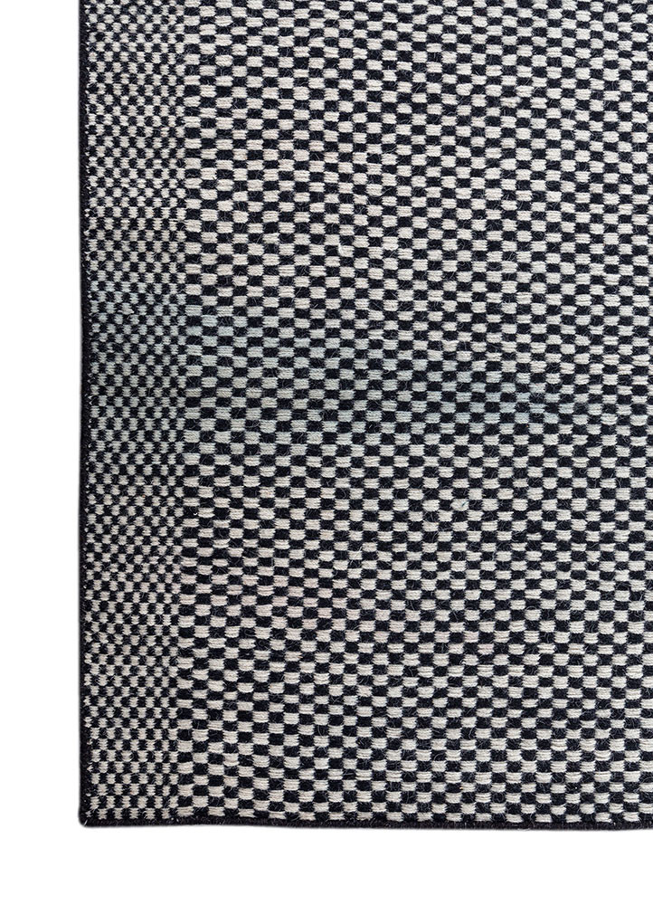 basis ivory wool flat weaves Rug - Corner basis ivory wool flat weaves Rug - Corner