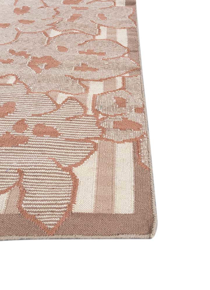 alhambra ivory wool flat weaves Rug - Corner alhambra ivory wool flat weaves Rug - Corner