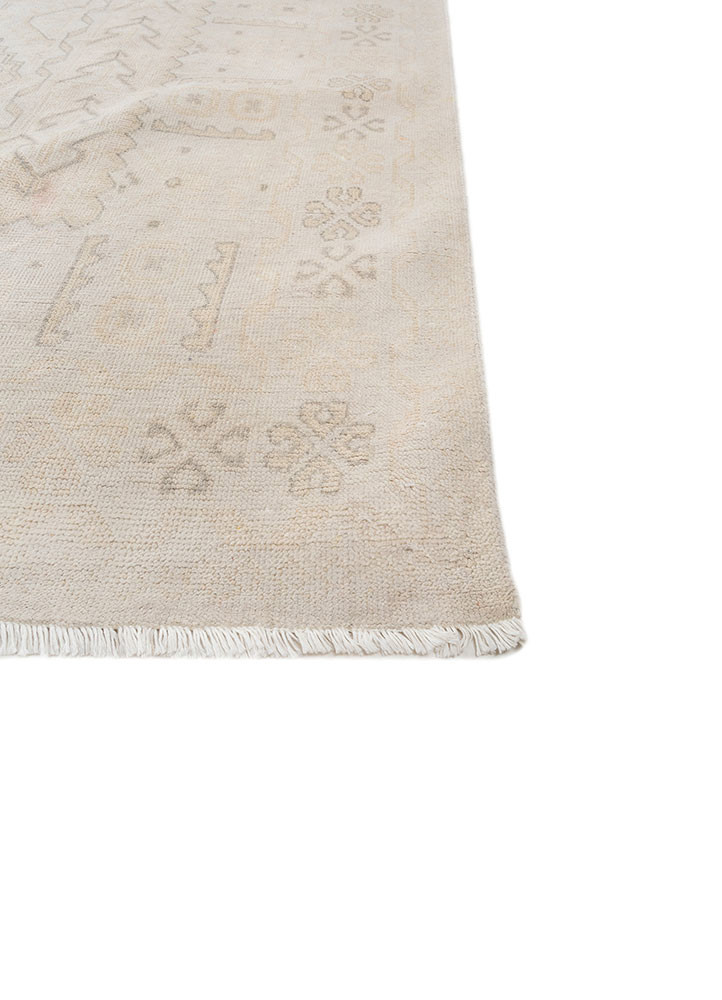 erbe blue wool and viscose hand knotted Rug - Corner erbe blue wool and viscose hand knotted Rug - Corner