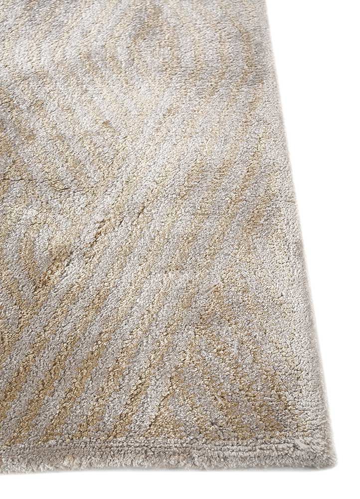 azalea ivory bamboo silk hand knotted Rug - Corner azalea ivory bamboo silk hand knotted Rug - Corner
