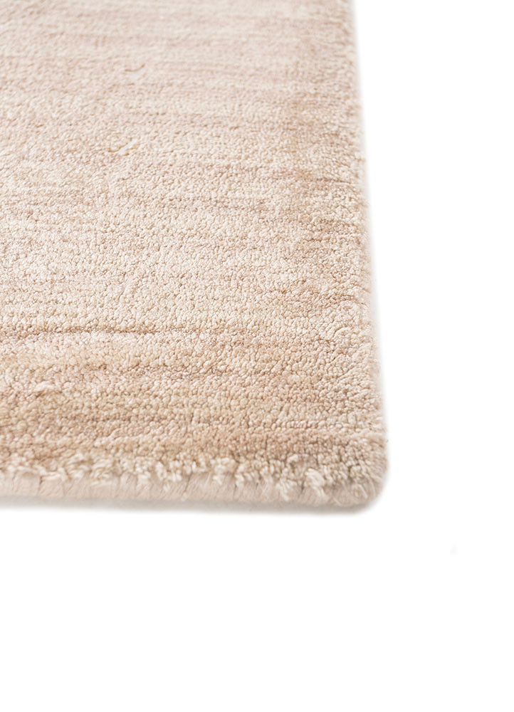 azalea beige and brown bamboo silk hand knotted Rug - Corner azalea beige and brown bamboo silk hand knotted Rug - Corner