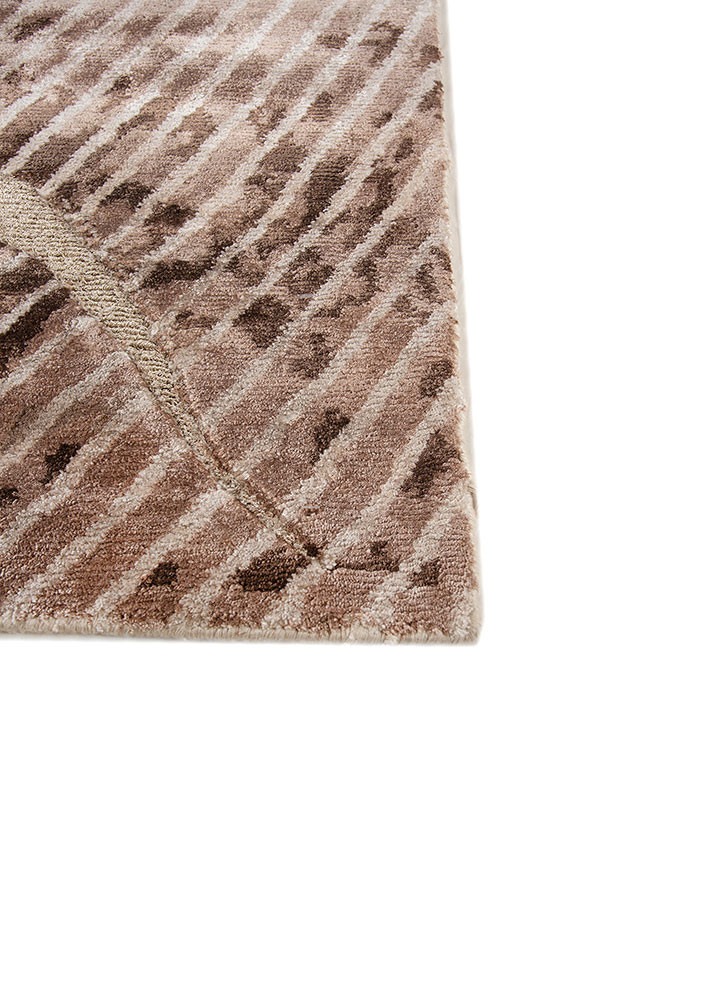 azalea ivory bamboo silk hand knotted Rug - Corner azalea ivory bamboo silk hand knotted Rug - Corner