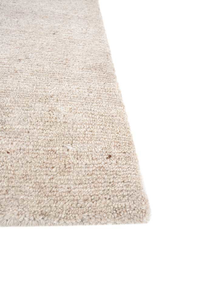 blythe ivory wool hand knotted Rug - Corner blythe ivory wool hand knotted Rug - Corner