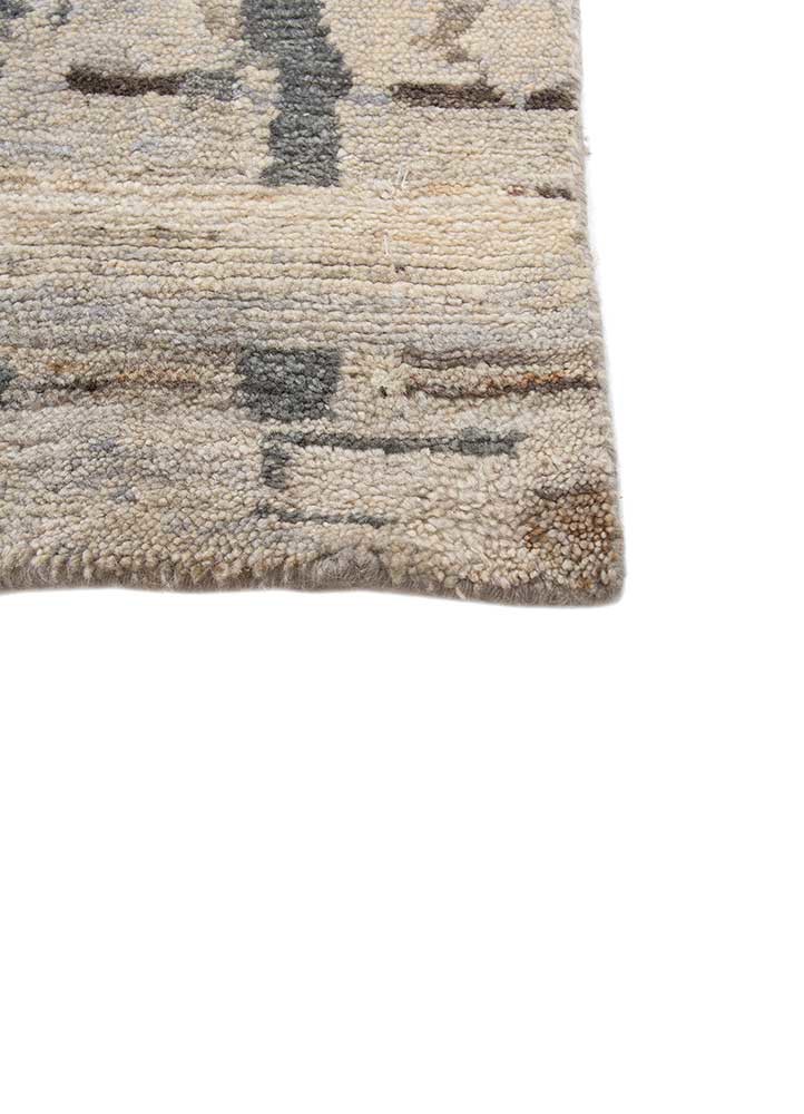 manifest blue afghan wool hand knotted Rug - Corner manifest blue afghan wool hand knotted Rug - Corner