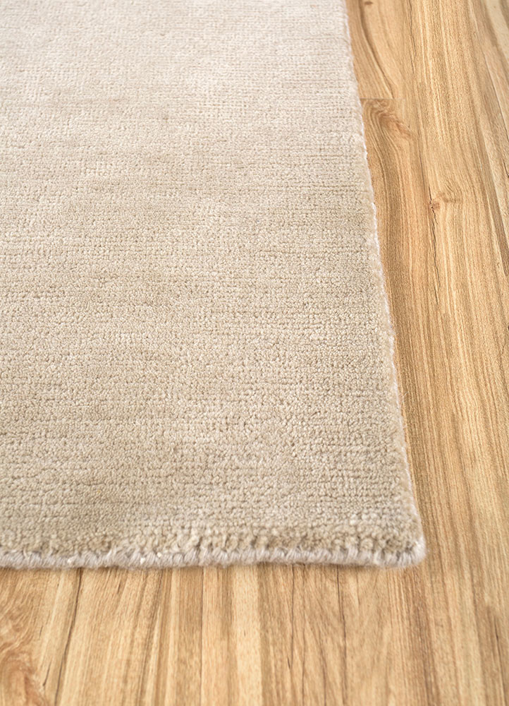 sthir gold wool hand knotted Rug - Corner sthir gold wool hand knotted Rug - Corner