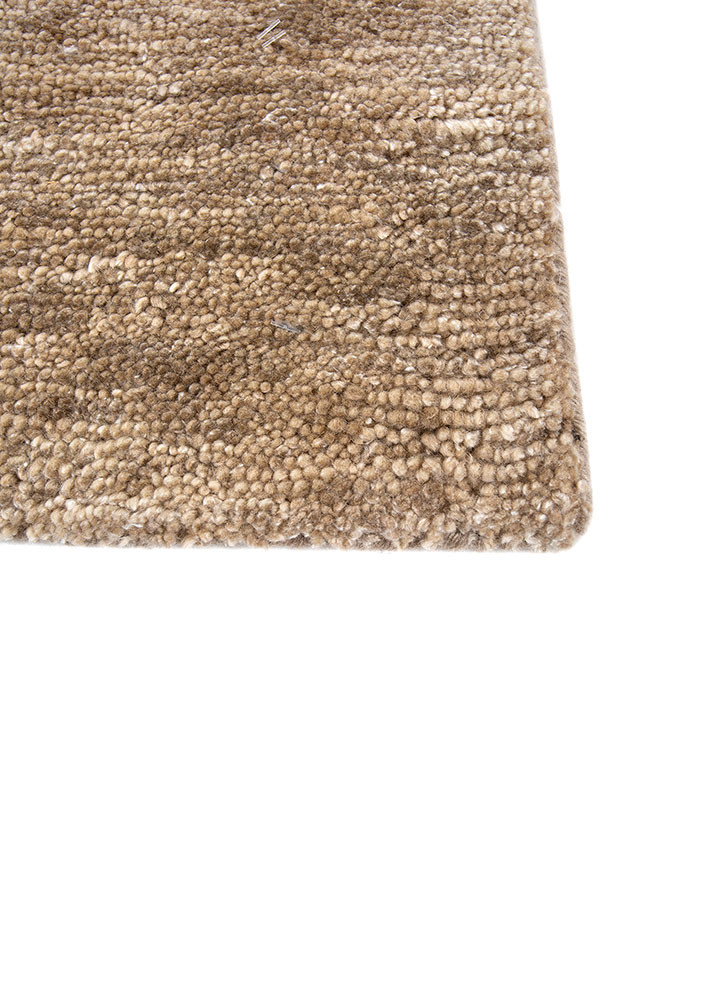 blythe beige and brown wool hand knotted Rug - Corner blythe beige and brown wool hand knotted Rug - Corner
