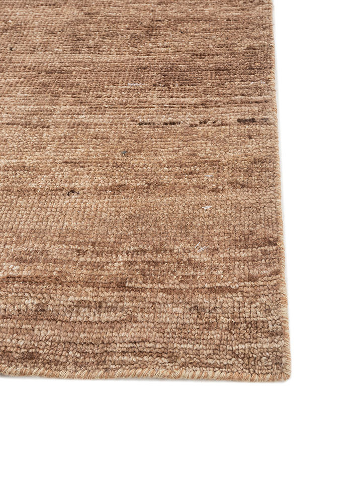 blythe beige and brown wool hand knotted Rug - Corner blythe beige and brown wool hand knotted Rug - Corner