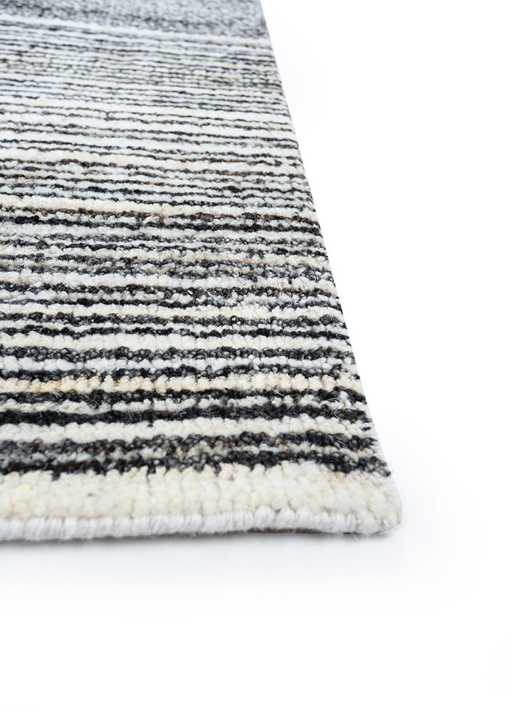 manifest ivory wool hand knotted Rug - Corner manifest ivory wool hand knotted Rug - Corner