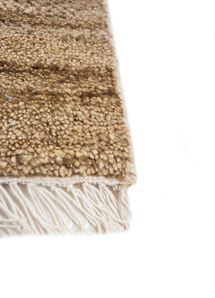blythe beige and brown afghan wool hand knotted Rug - Corner blythe beige and brown afghan wool hand knotted Rug - Corner